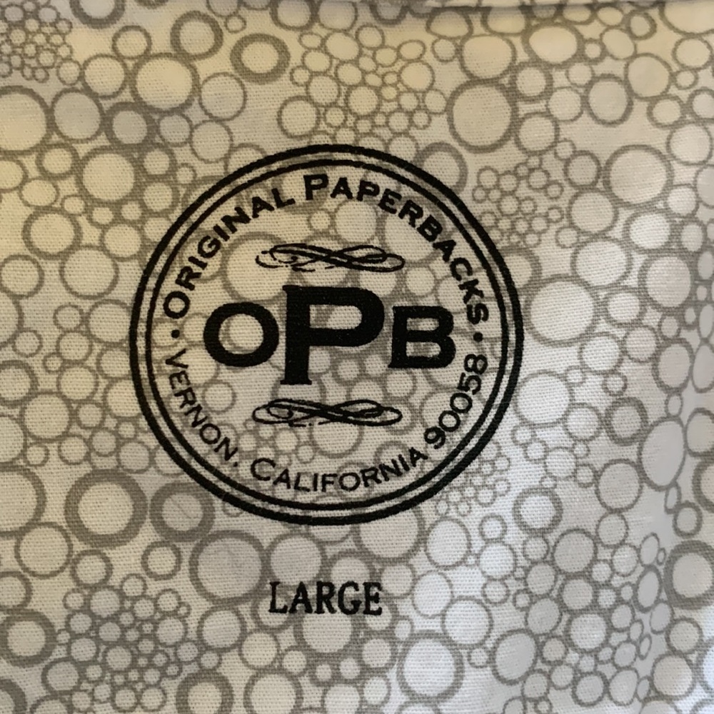 Short Sleeve Button Up Shirt w/ Bubble Print - Picture 3 of 4
